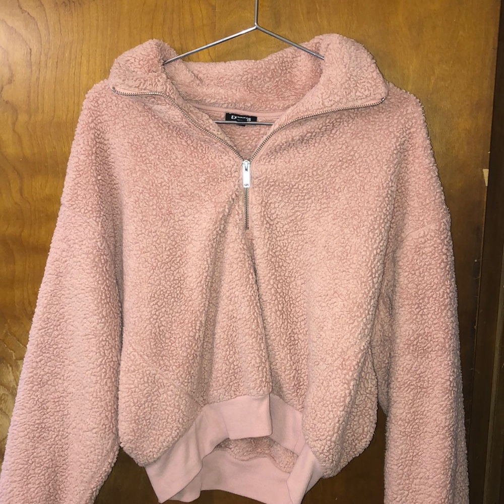 Rose pink sweater